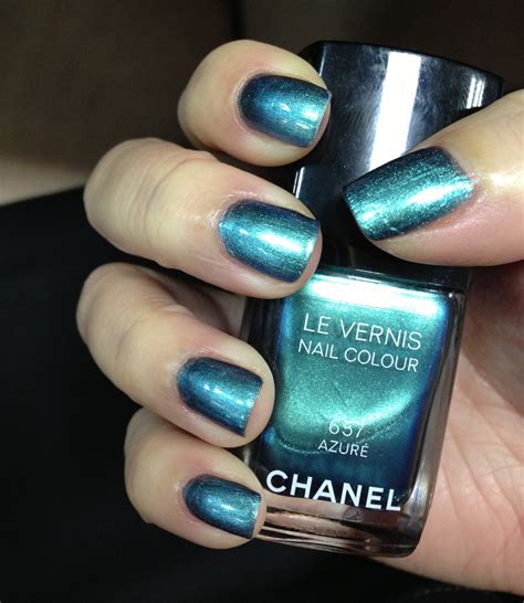 chanel le vernis azuré|Chanel le vernis nails.